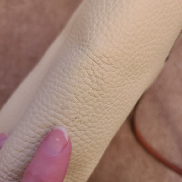 Dooney & Bourke Lexington Pebble Grain Bone Shoulder Handbag - Picture 16 of 16